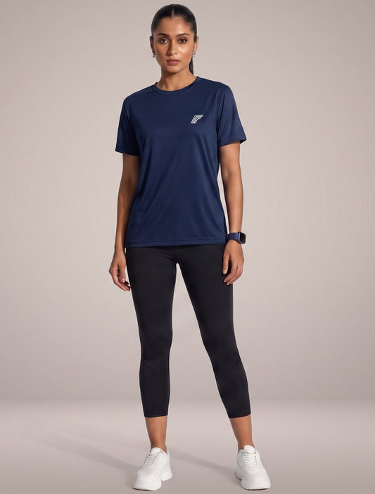 Active Pulse Tee - Kinetic Navy