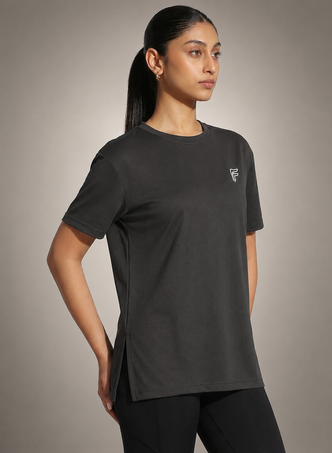 Soft Edge Tee - Graphite Grey