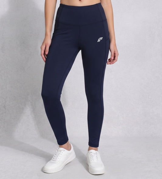 Aura Curve Leggings - Kinetic Navy