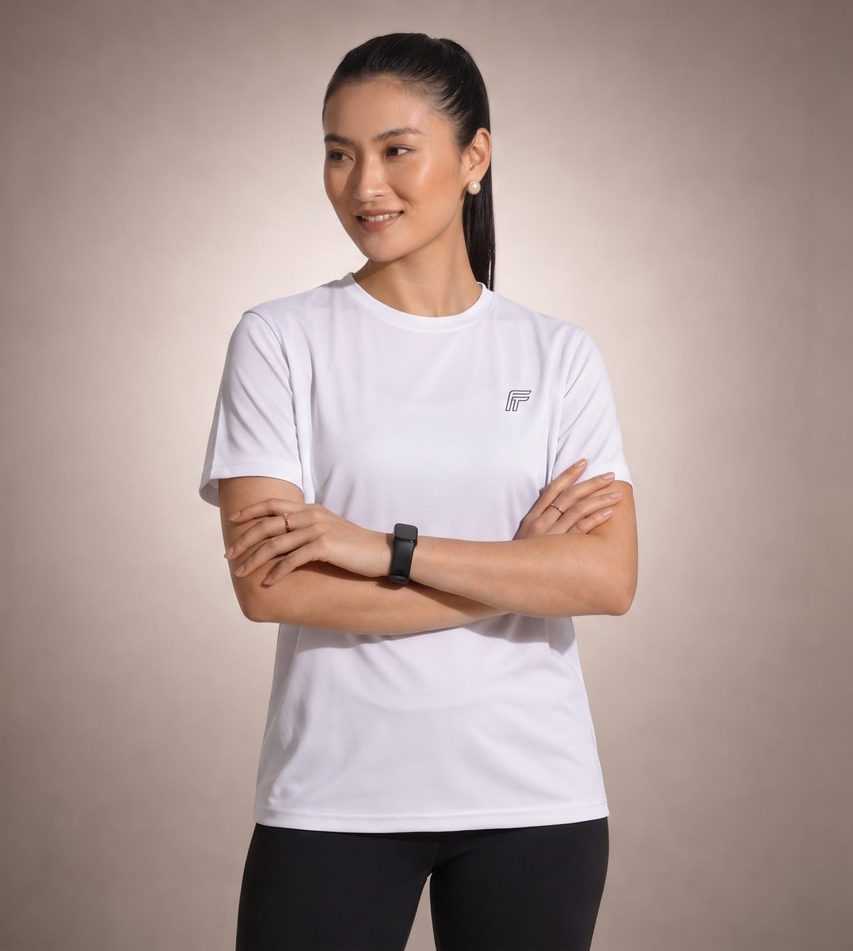 Active Pulse Tee - Mist White
