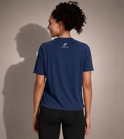 Fusion Aero Tee - Kinetic Navy
