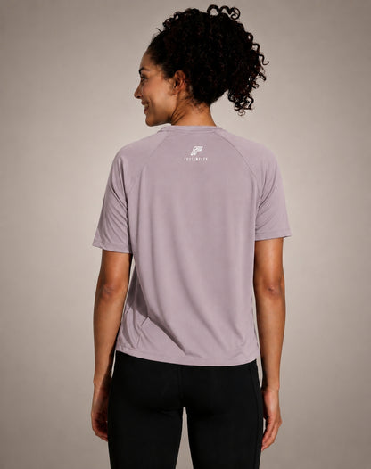 Fusion Aero Tee - Smoky Orchid