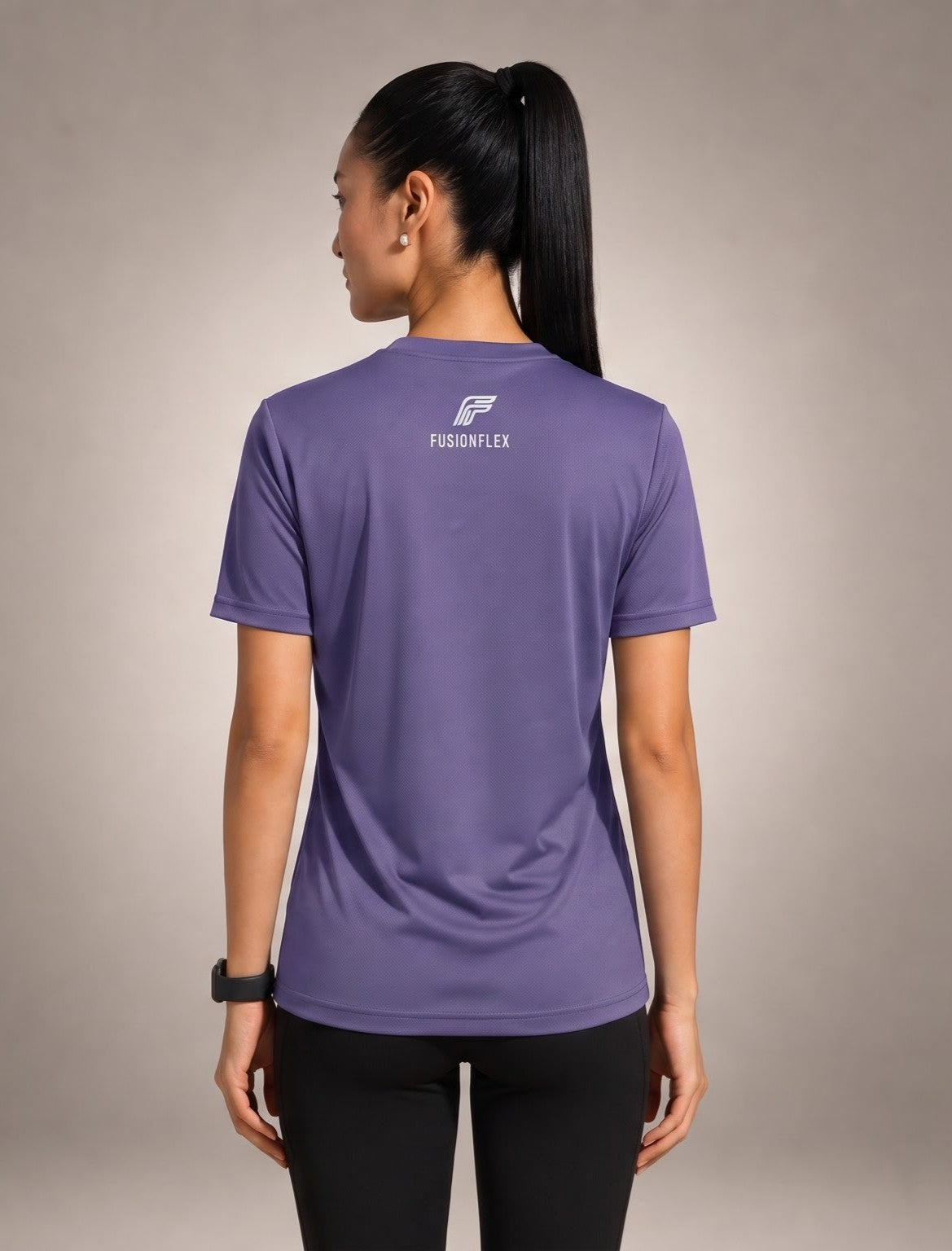 Active Pulse Tee - Violet Edge