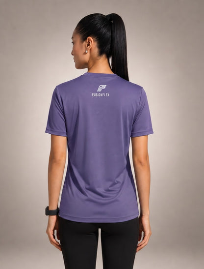 Active Pulse Tee - Violet Edge