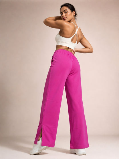 Flared Palazzo Pant - Royal Berry