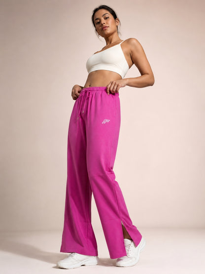 Flared Palazzo Pant - Royal Berry