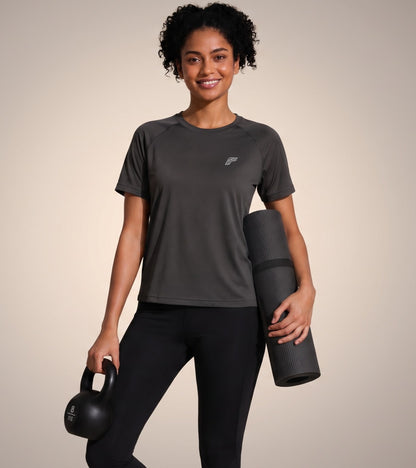 Fusion Aero Tee - Graphite Grey