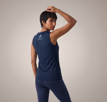 Thunder Flex Tanks - Kinetic Navy