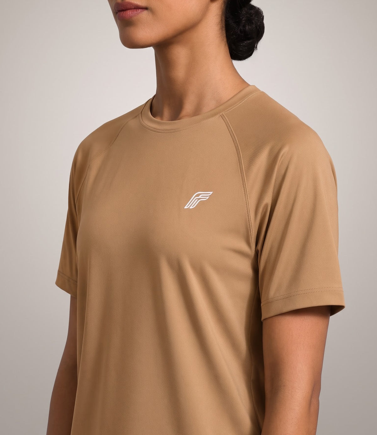 Fusion Aero Tee - Sand Stone Beige
