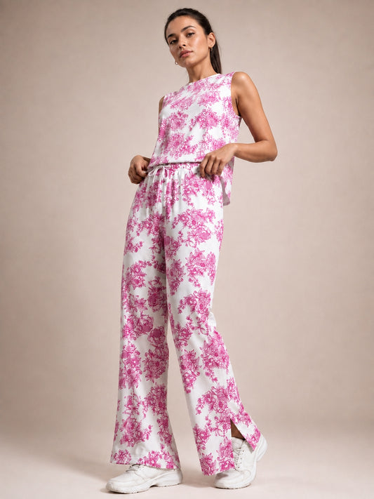 Co-ord Set - Magenta Floral