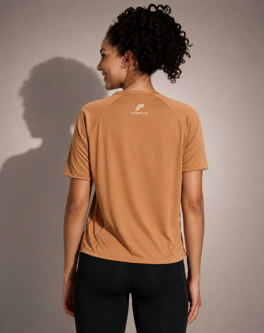 Fusion Aero Tee - Sand Stone Beige
