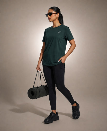 Soft Edge Tee - Forest Green