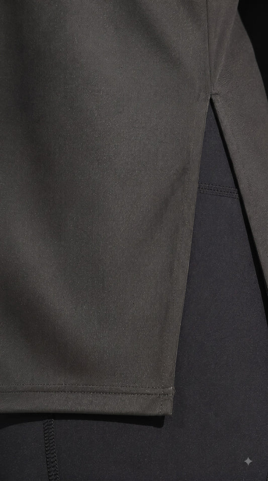 Soft Edge Tee - Graphite Grey