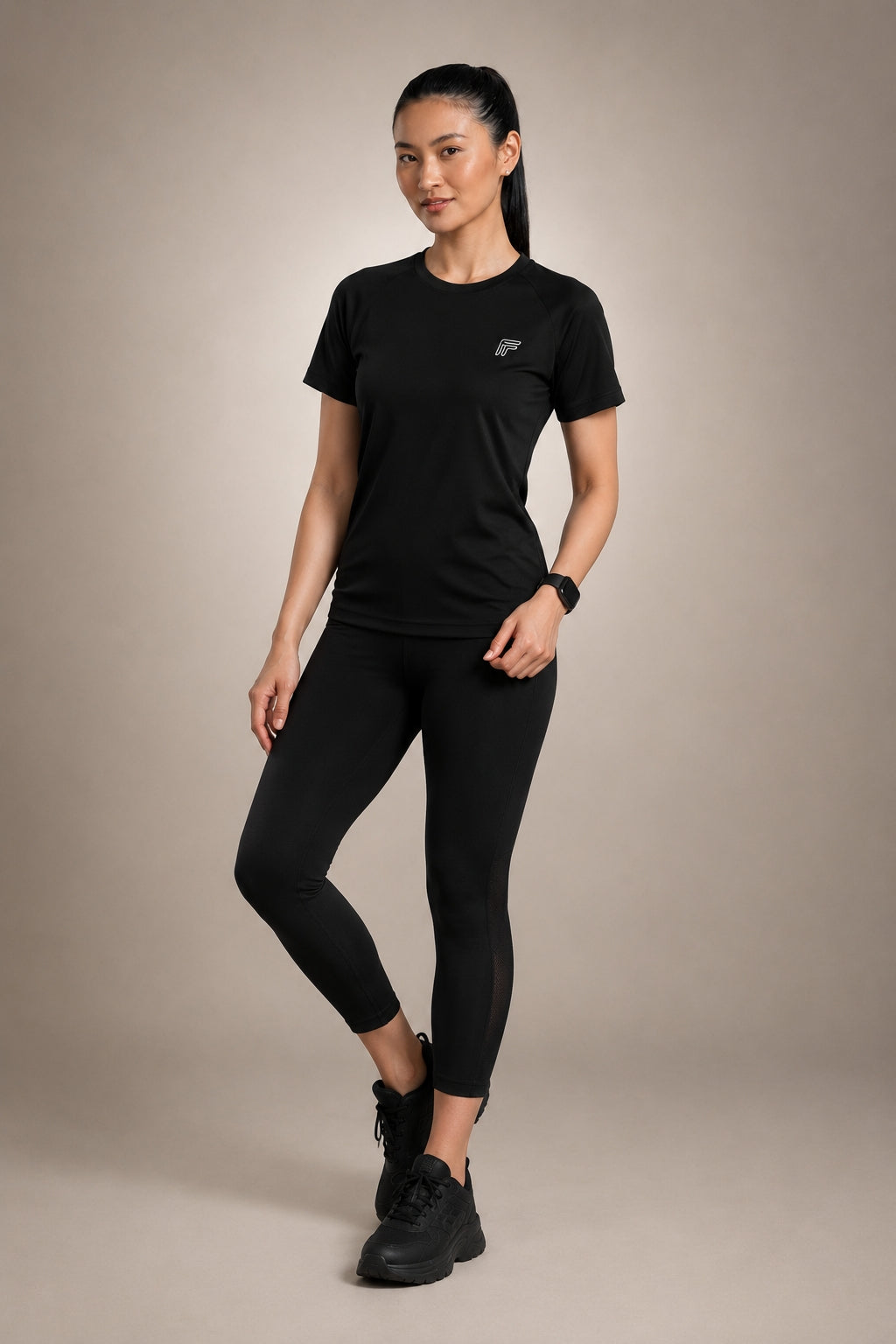 Active Pulse Tee - Origin Black