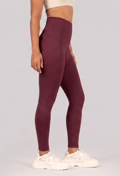 Aero Flow Leggings - Velvet Maroon
