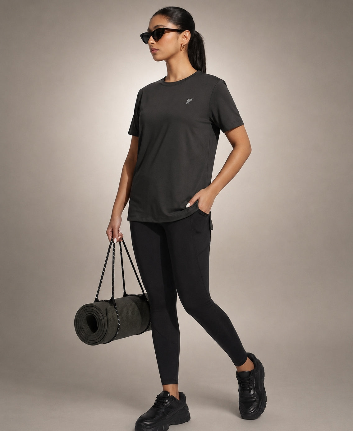 Soft Edge Tee - Graphite Grey