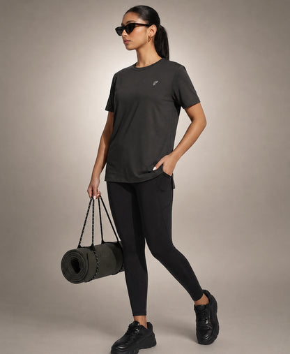 Soft Edge Tee - Graphite Grey