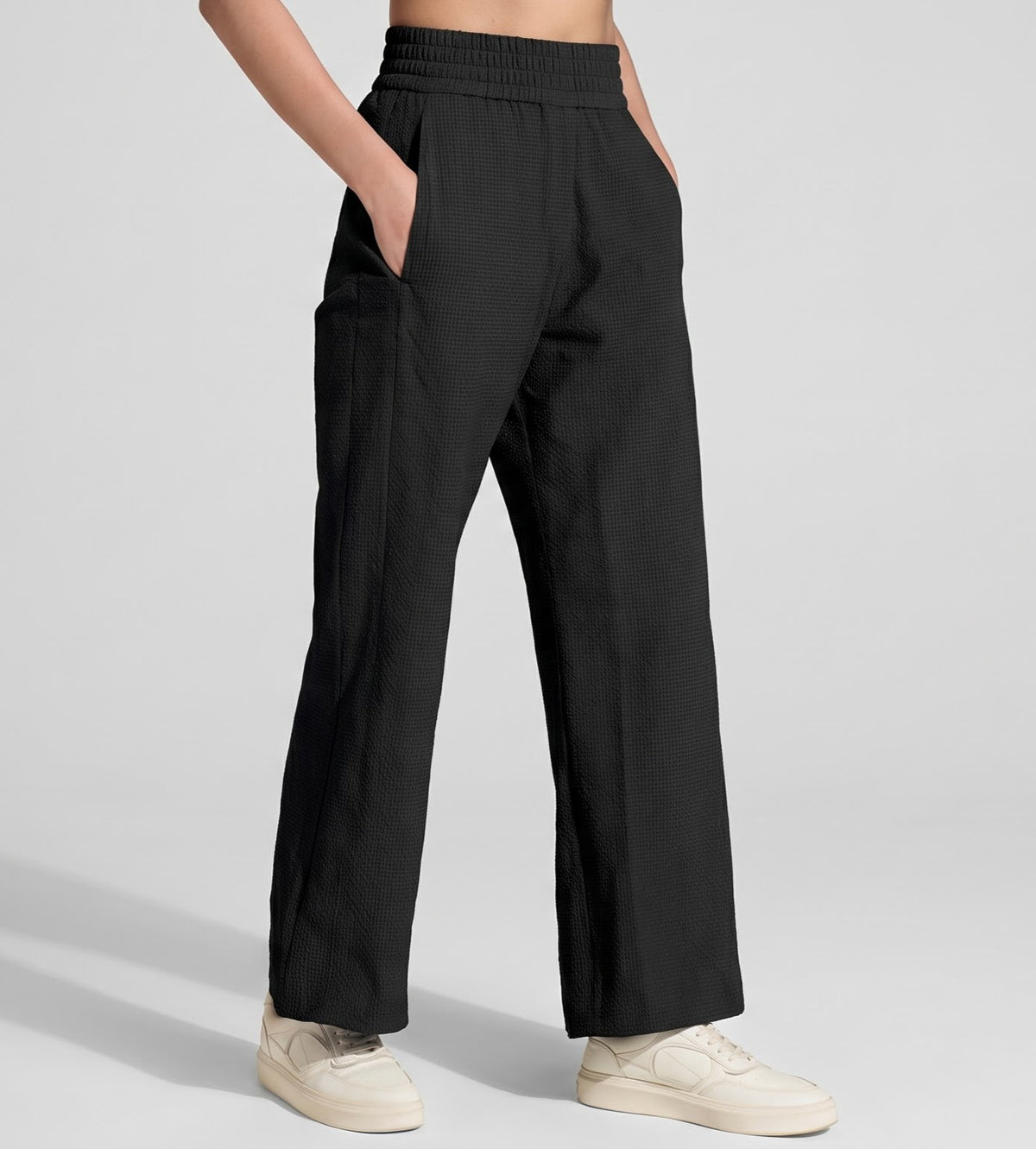 Flexgrid Relaxed Pant - Black