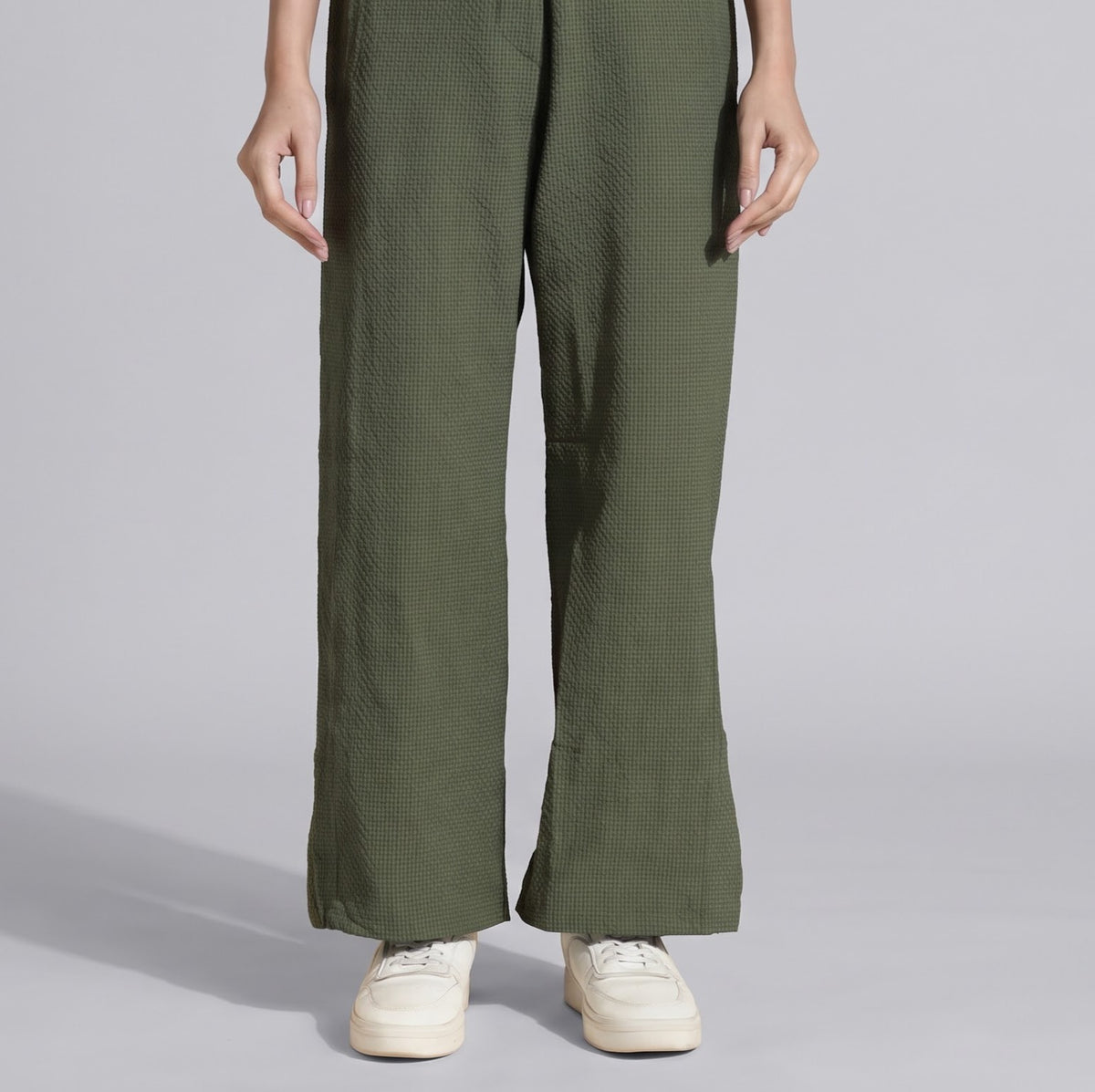Flexgrid Relaxed Pant - Moss Olive