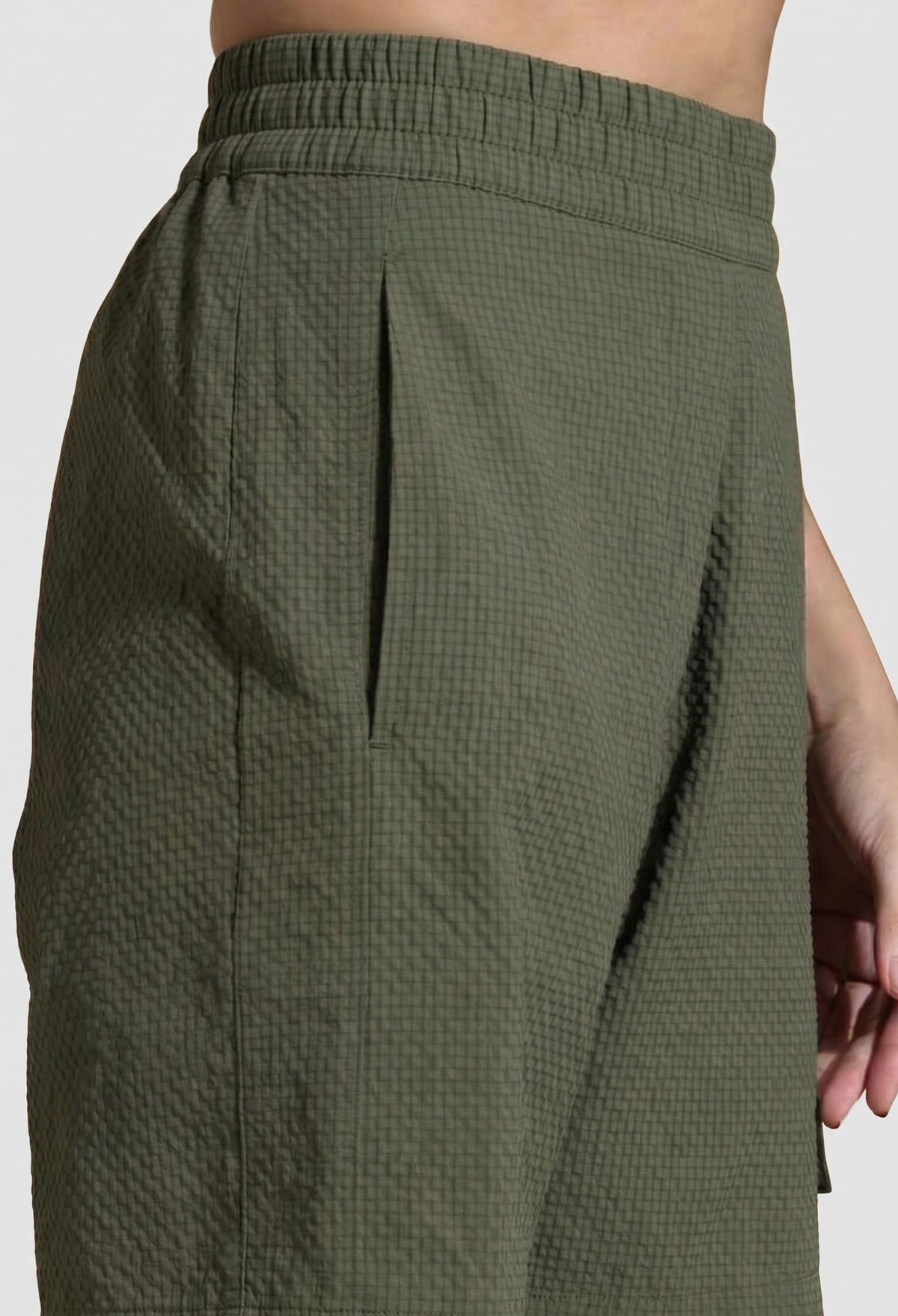 Flexgrid Relaxed Pant - Moss Olive