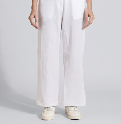 Flexgrid Relaxed Pant - White