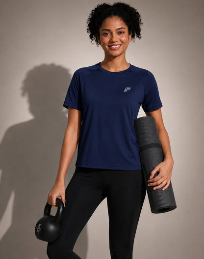 Fusion Aero Tee - Kinetic Navy