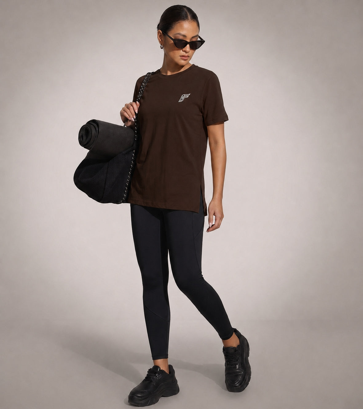 Soft Edge Tee - Eclipse Brown
