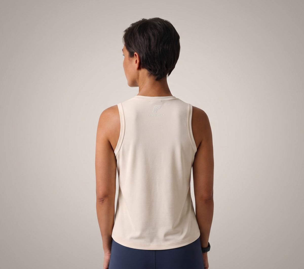 Thunder Flex Tanks - Oatmeal Cream