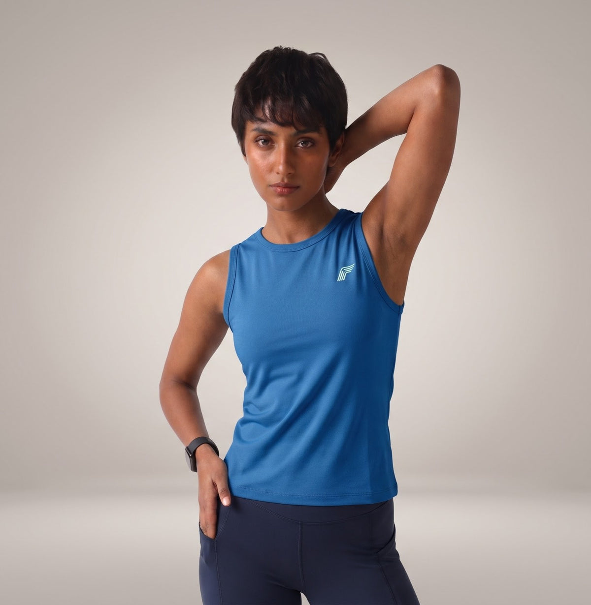 Thunder Flex Tanks - Arctic Blue