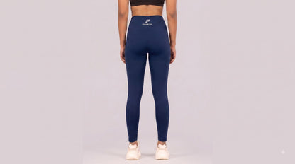 Aero Flow Leggings - Kinetic Navy