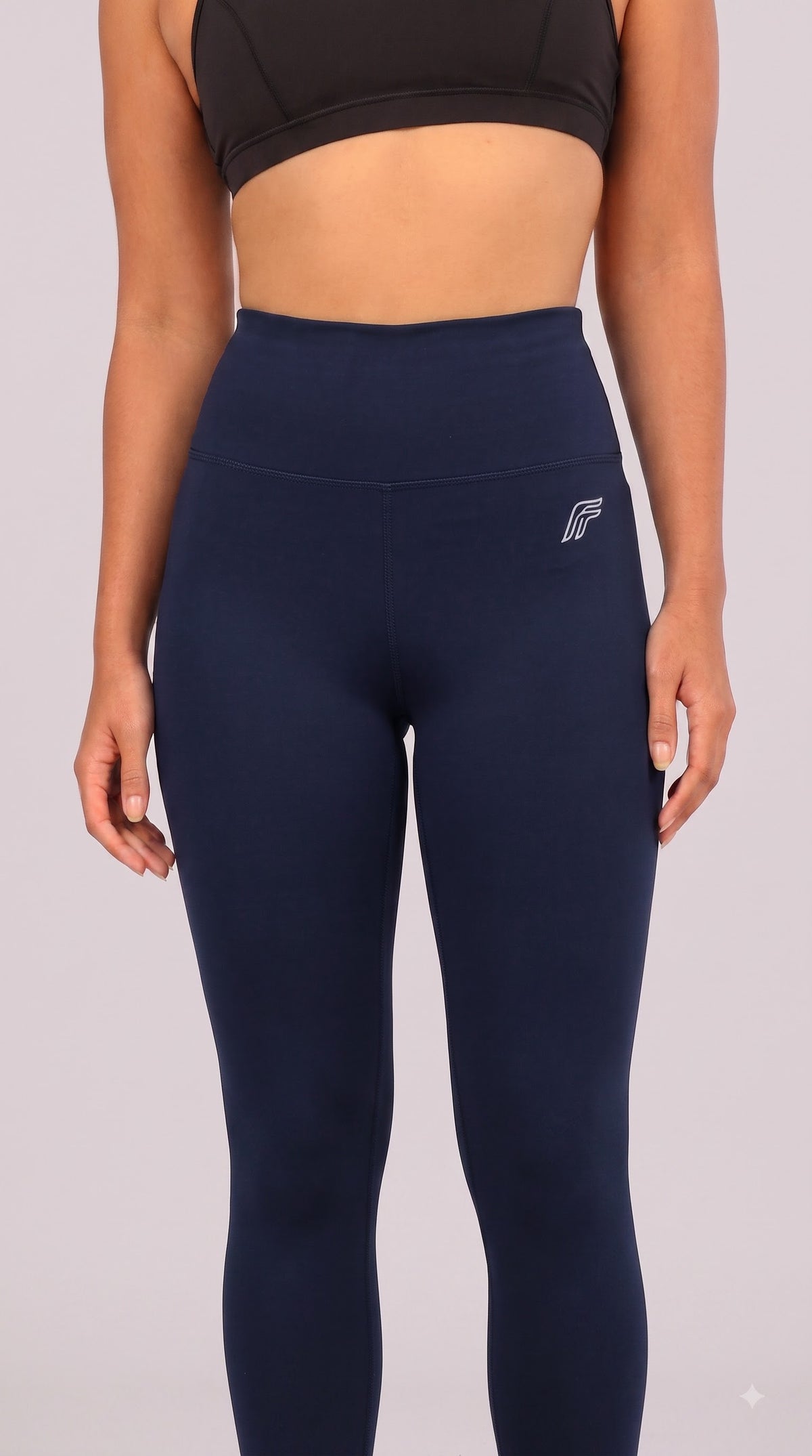 Aero Flow Leggings - Kinetic Navy