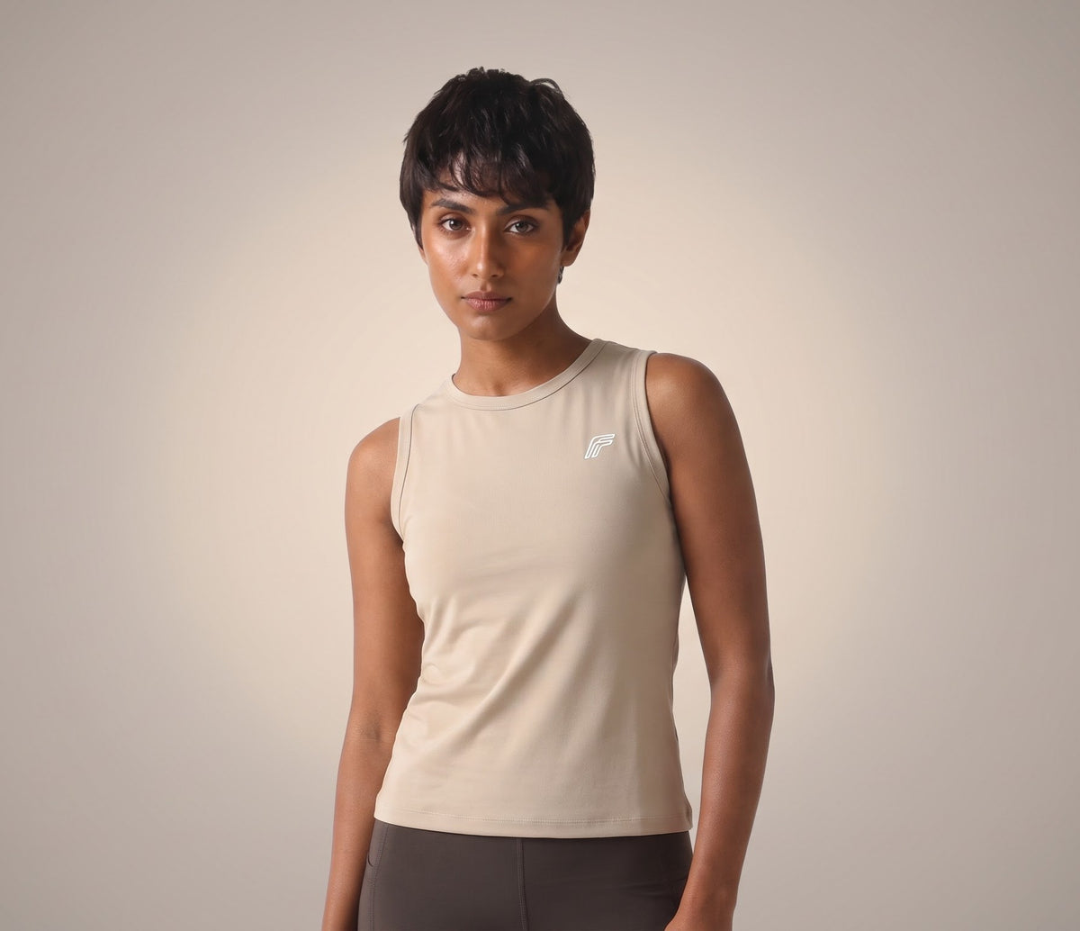 Thunder Flex Tanks - Oatmeal Cream