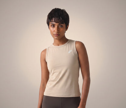 Thunder Flex Tanks - Oatmeal Cream