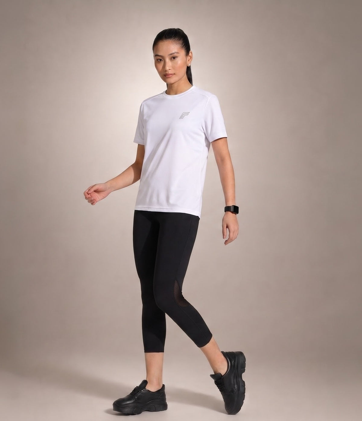 Active Pulse Tee - Mist White