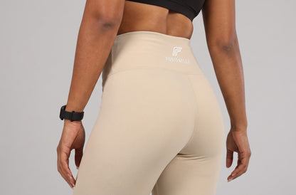Aero Flow Leggings - Oatmeal Cream