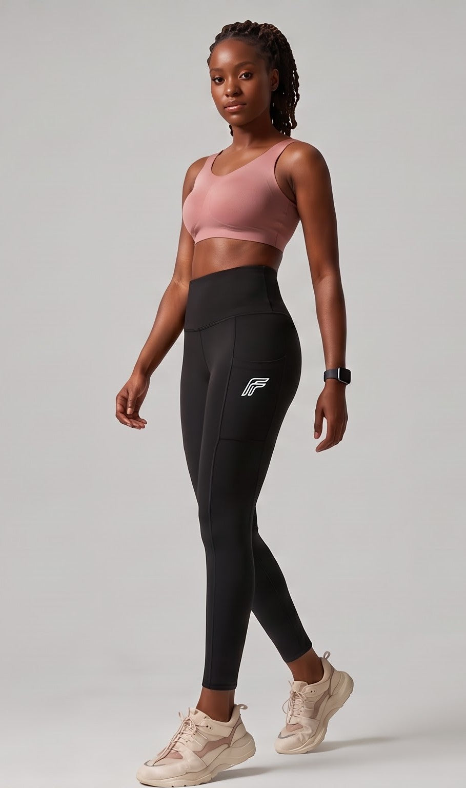 Twin Flex Leggings - Origin Black