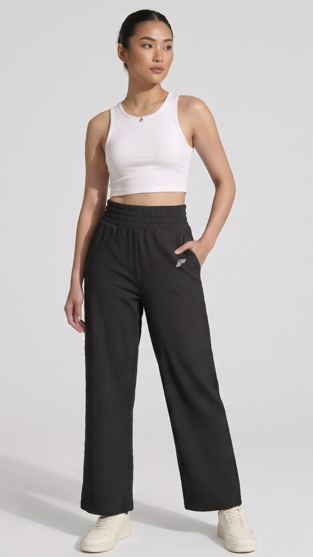 Flexgrid Relaxed Pant - Black