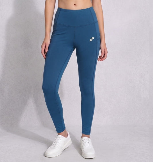 Aura Curve Leggings - Arctic Blue