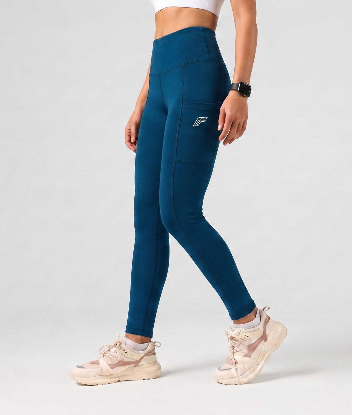 Twin Flex Leggings - Arctic Blue