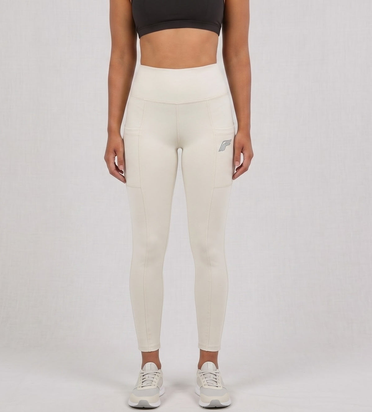 Twin Flex Leggings - Oatmeal Cream