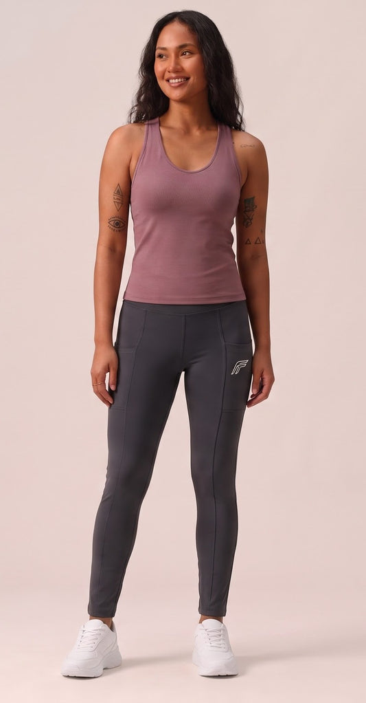 Twin Flex Leggings - Midnight
