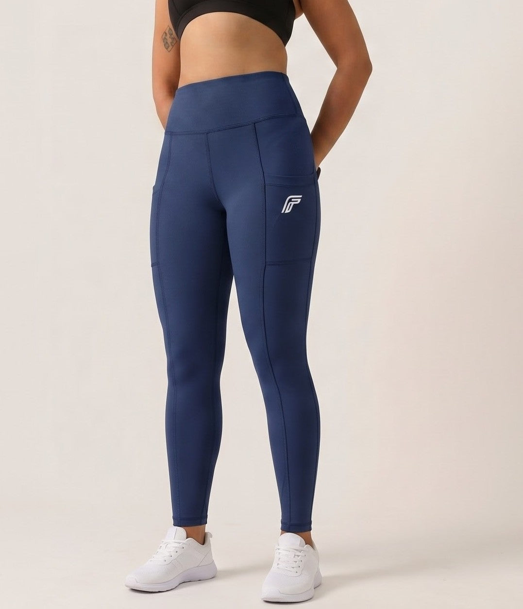 Twin Flex Leggings - Kinetic Navy