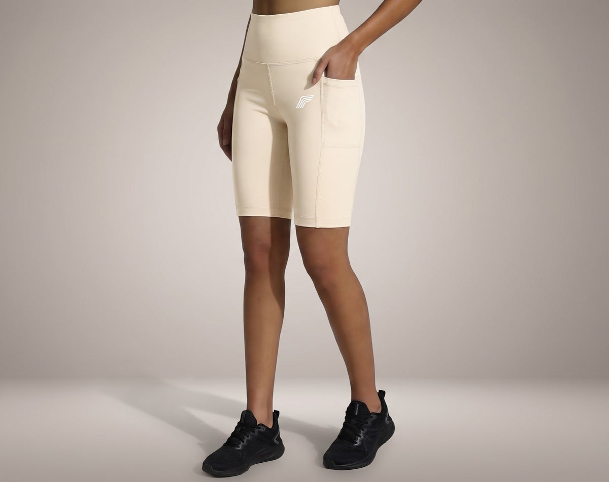 Cycling Shorts - Oatmeal Cream