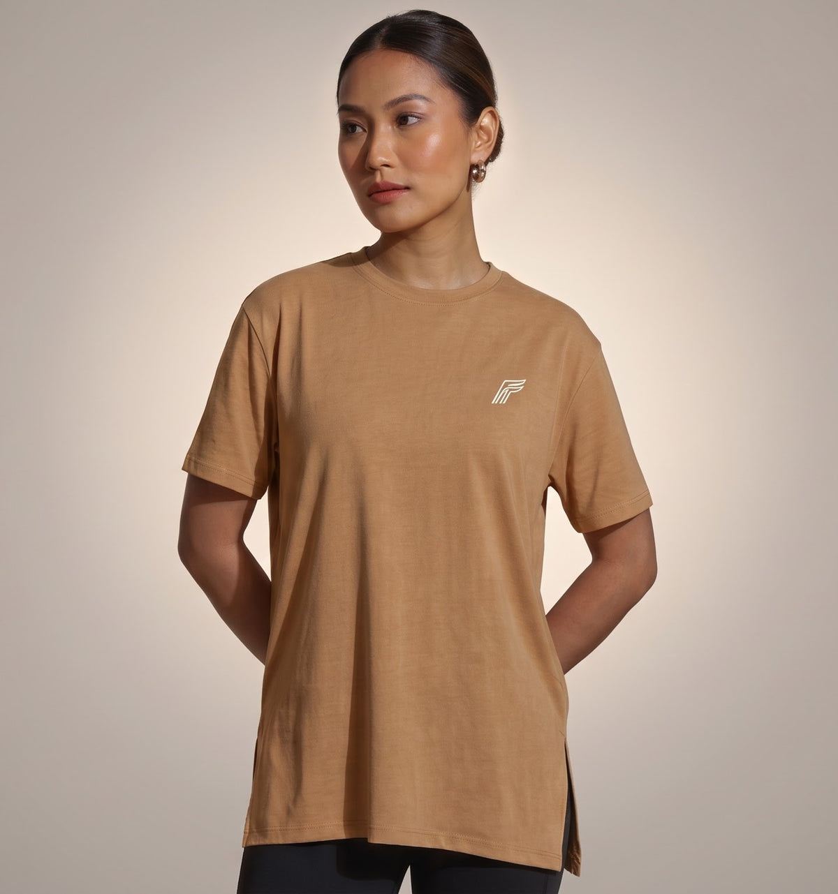 Soft Edge Tee - Sand Stone Beige