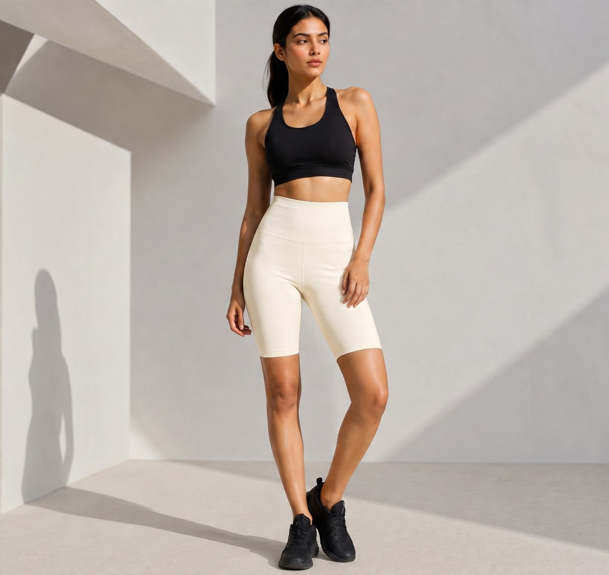 Cycling Shorts - Oatmeal Cream