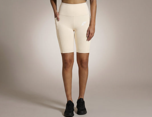 Cycling Shorts - Oatmeal Cream