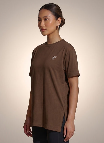 Soft Edge Tee - Eclipse Brown