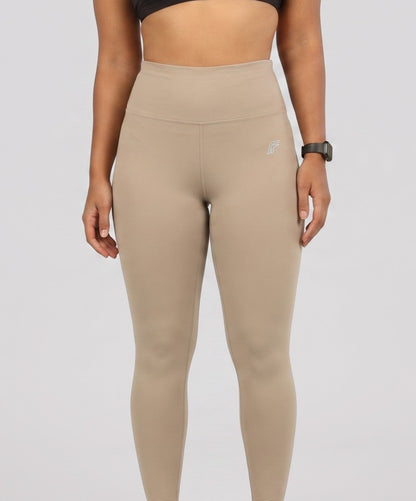 Aero Flow Leggings - Sandstone Beige
