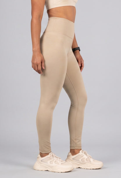 Aero Flow Leggings - Sandstone Beige