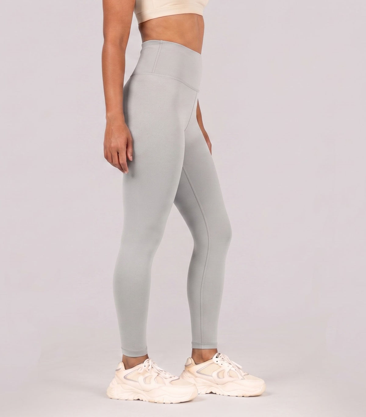 Aero Flow Leggings - Stone Frost Grey